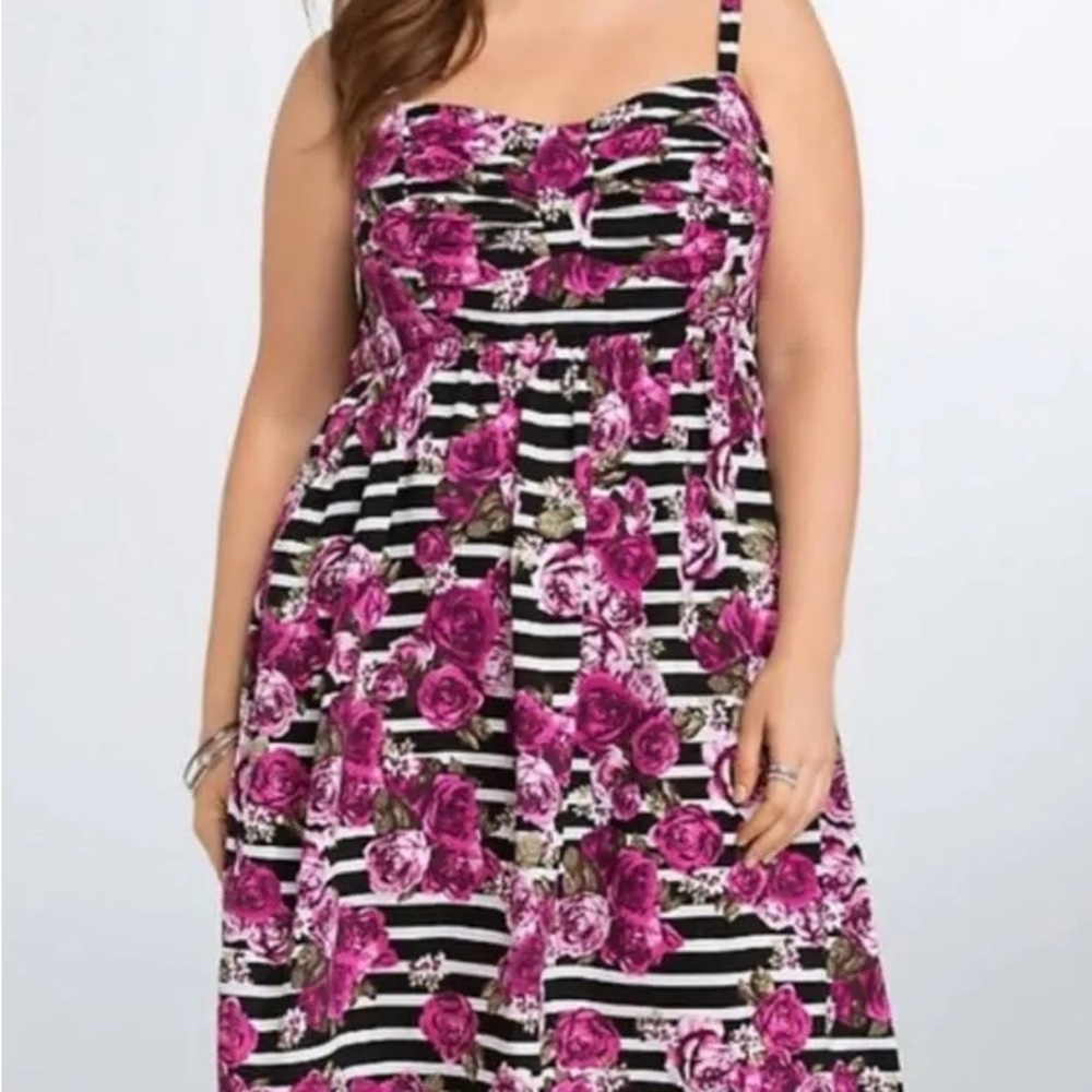 Torrid Red Chalice Dress